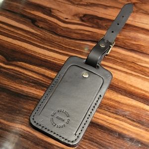 Filson Bridle Leather Luggage Tag 